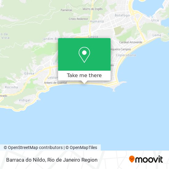 Barraca do Nildo map