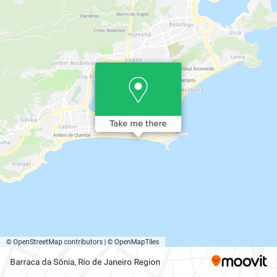 Barraca da Sônia map