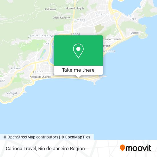 Carioca Travel map