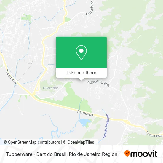 Tupperware - Dart do Brasil map