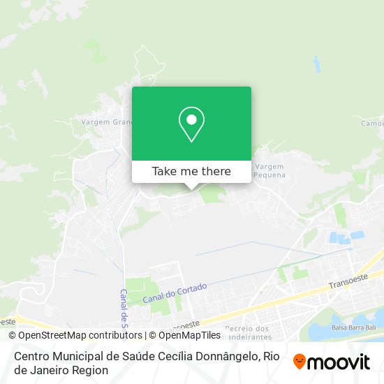 Centro Municipal de Saúde Cecília Donnângelo map