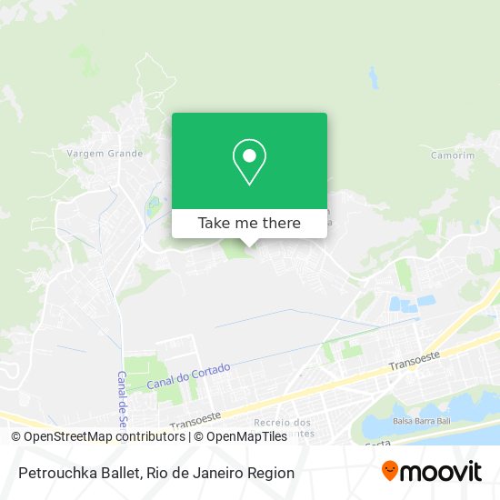 Petrouchka Ballet map