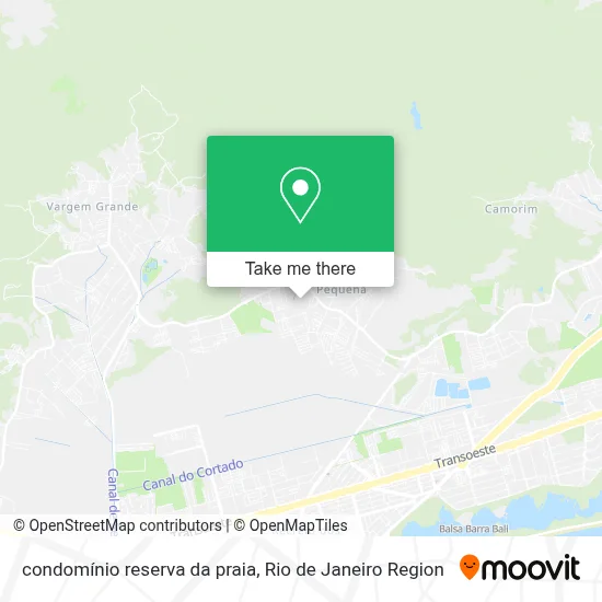 condomínio reserva da praia map
