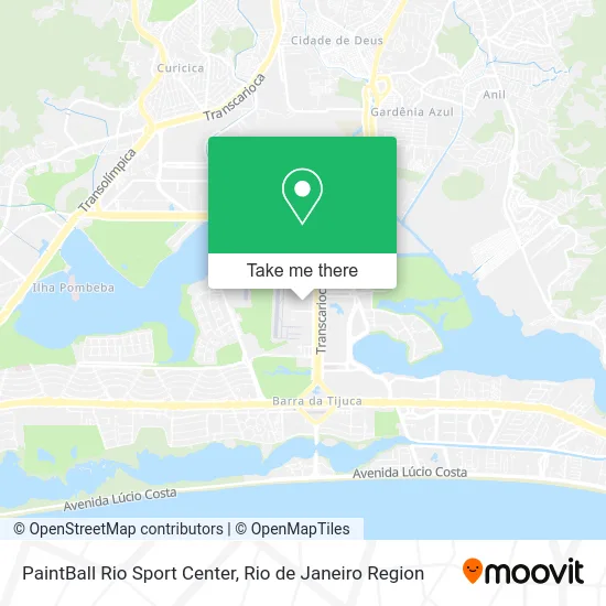 PaintBall Rio Sport Center map