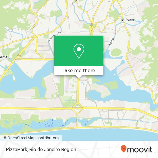 Mapa PizzaPark