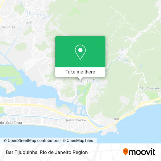 Bar Tijuquinha map