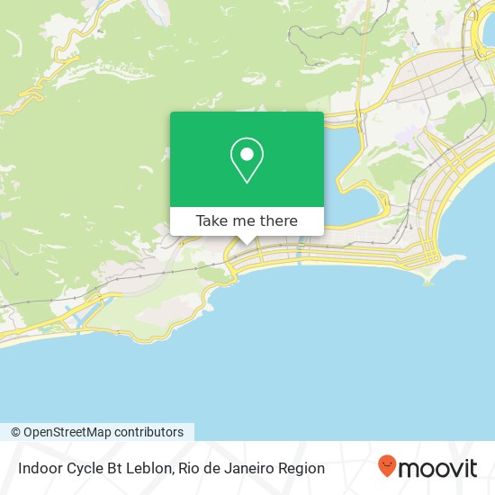Indoor Cycle Bt Leblon map