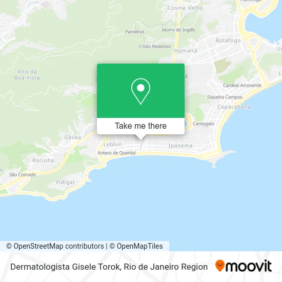 Dermatologista Gisele Torok map