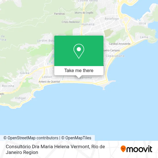 Consultório Dra Maria Helena Vermont map
