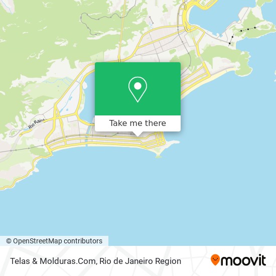 Mapa Telas & Molduras.Com