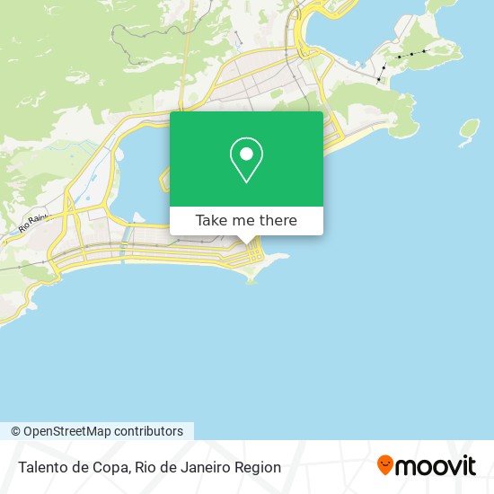 Talento de Copa map