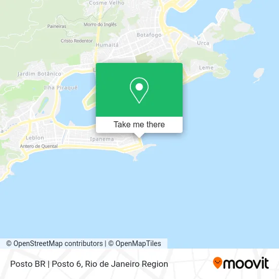 Posto BR | Posto 6 map