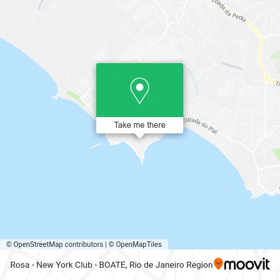 Rosa - New York Club - BOATE map