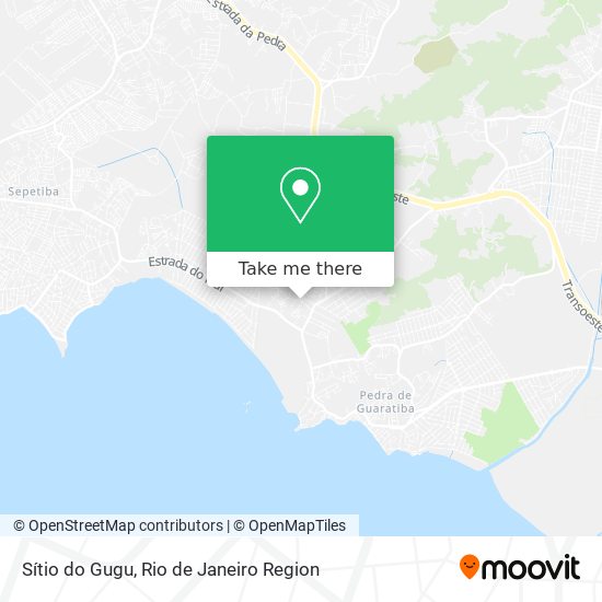 Sítio do Gugu map