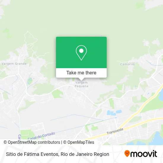 Sítio de Fátima Eventos map
