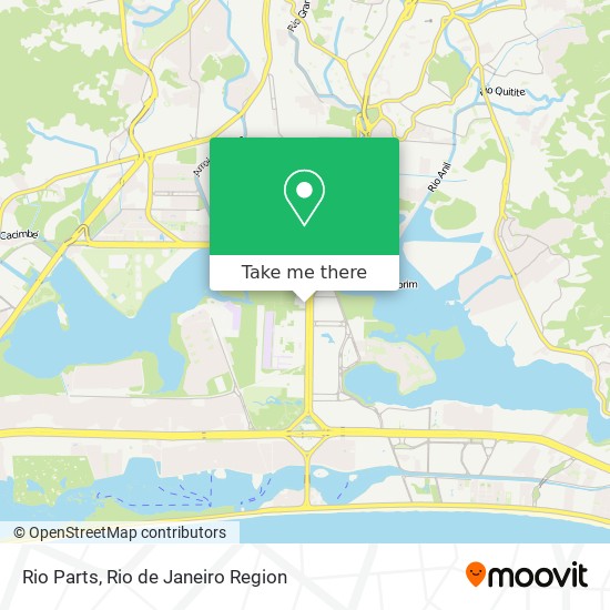 Mapa Rio Parts