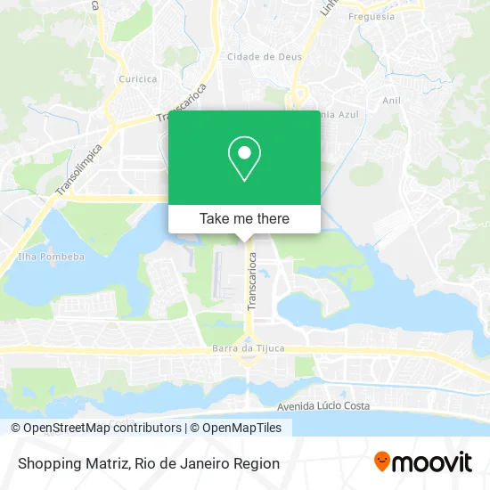 Shopping Matriz map