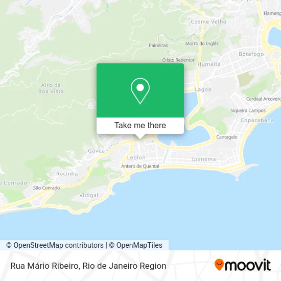Rua Mário Ribeiro map