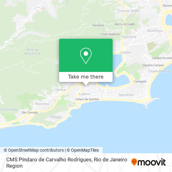 CMS Píndaro de Carvalho Rodrigues map