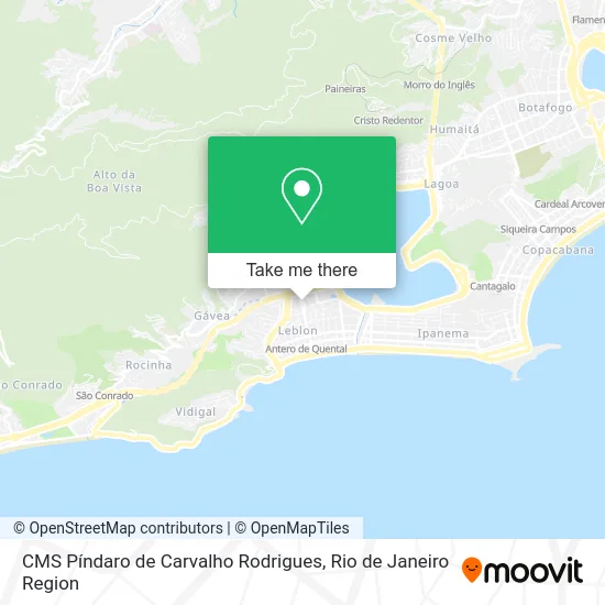 CMS Píndaro de Carvalho Rodrigues map