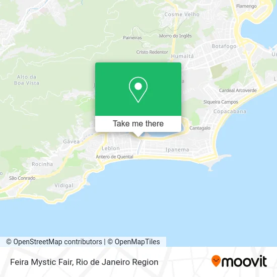 Feira Mystic Fair map