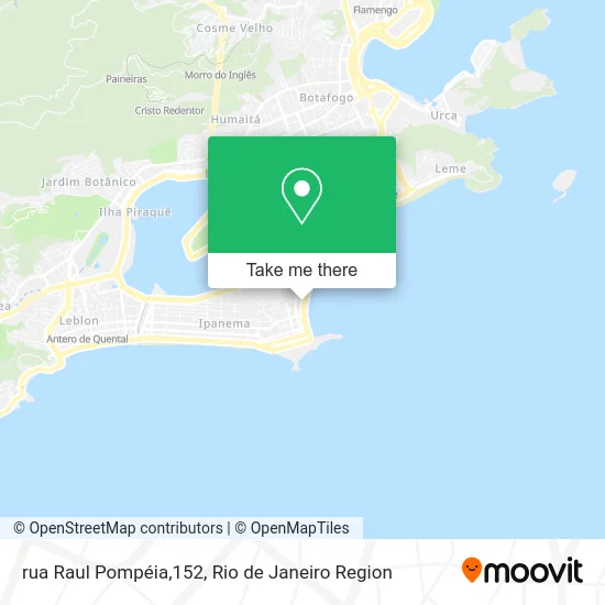 rua Raul Pompéia,152 map