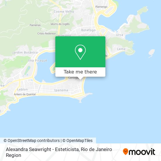 Alexandra Seawright - Esteticista map
