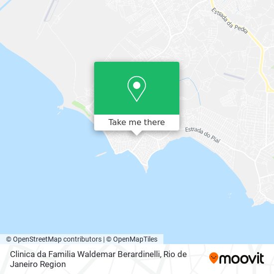 Clinica da Familia Waldemar Berardinelli map