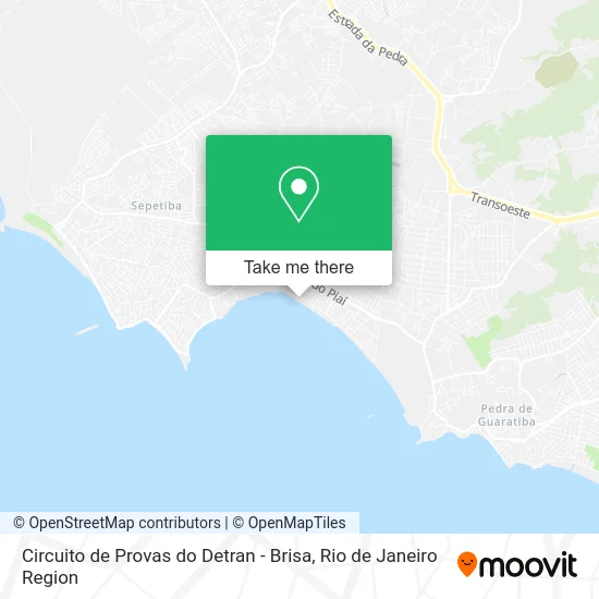 Circuito de Provas do Detran - Brisa map