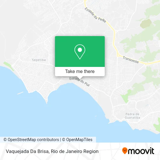 Vaquejada Da Brisa map