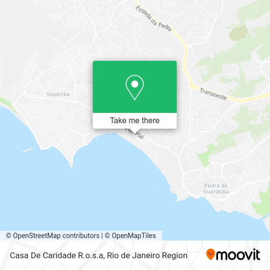 Casa De Caridade R.o.s.a map