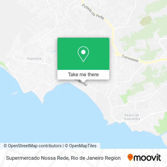 Supermercado Nossa Rede map