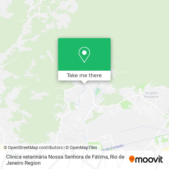 Clinica veterinária Nossa Senhora de Fátima map