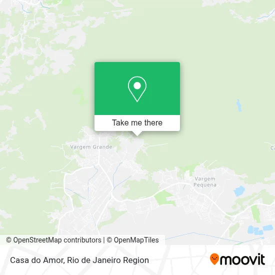Casa do Amor map
