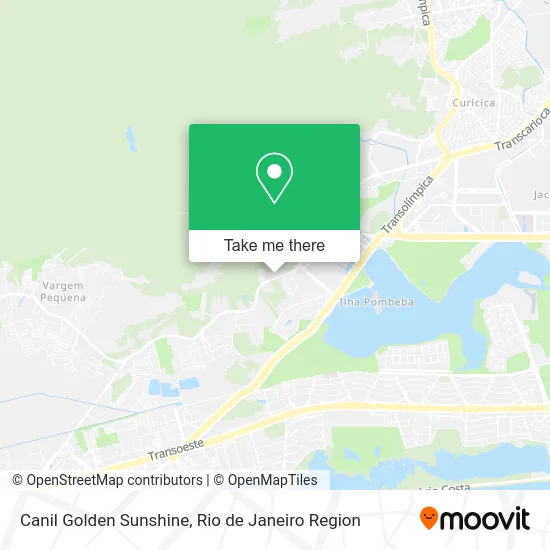 Canil Golden Sunshine map