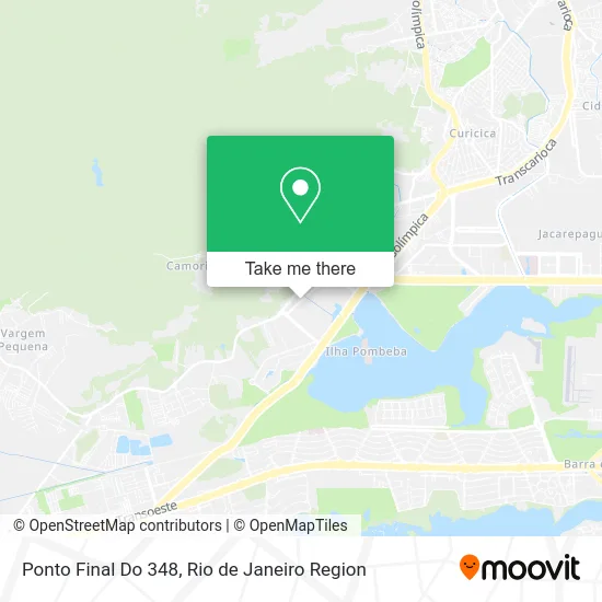 Ponto Final Do 348 map