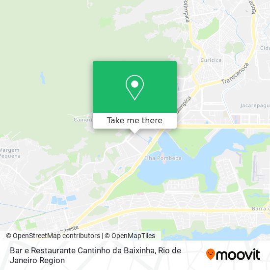 Bar e Restaurante Cantinho da Baixinha map