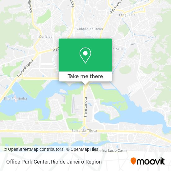 Office Park Center map