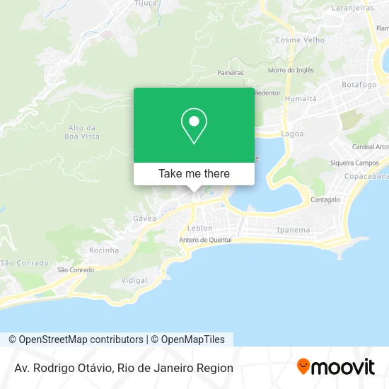 Av. Rodrigo Otávio map
