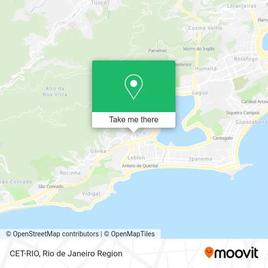 CET-RIO map