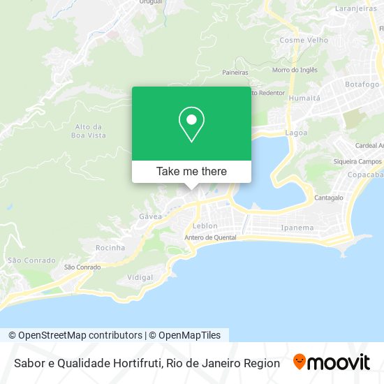 Sabor e Qualidade Hortifruti map