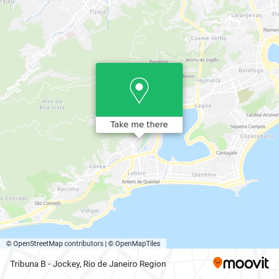 Tribuna B - Jockey map