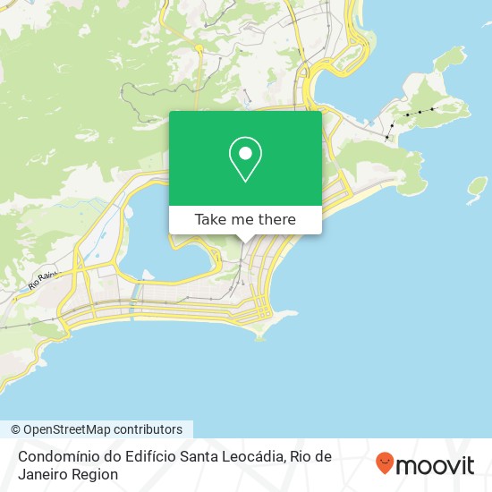 Mapa Condomínio do Edifício Santa Leocádia