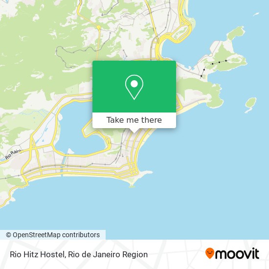 Rio Hitz Hostel map