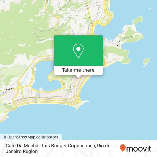 Café Da Manhã - Ibis Budget Copacabana map