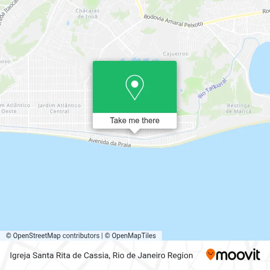 Igreja Santa Rita de Cassia map