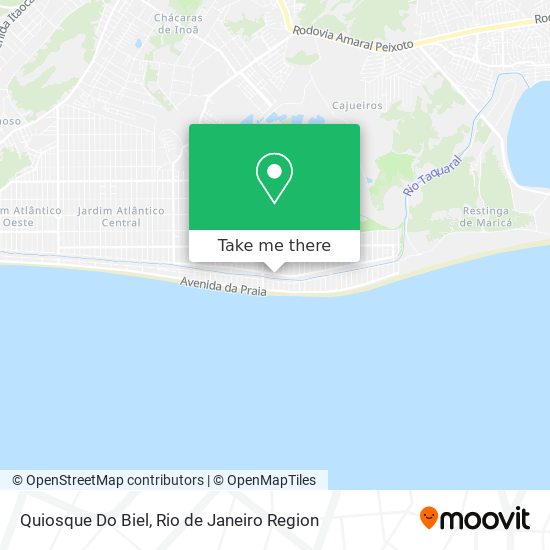 Quiosque Do Biel map