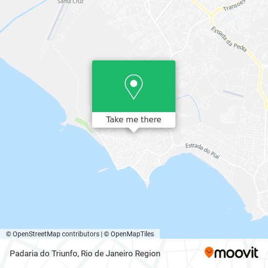 Padaria do Triunfo map