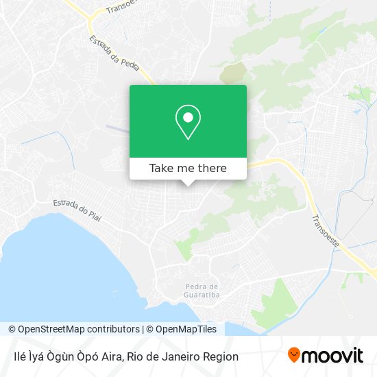 Ilé Ìyá Ògùn Òpó Aira map