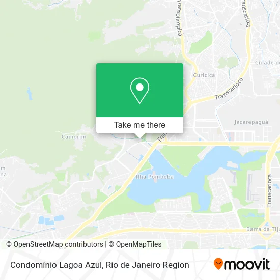 Condomínio Lagoa Azul map